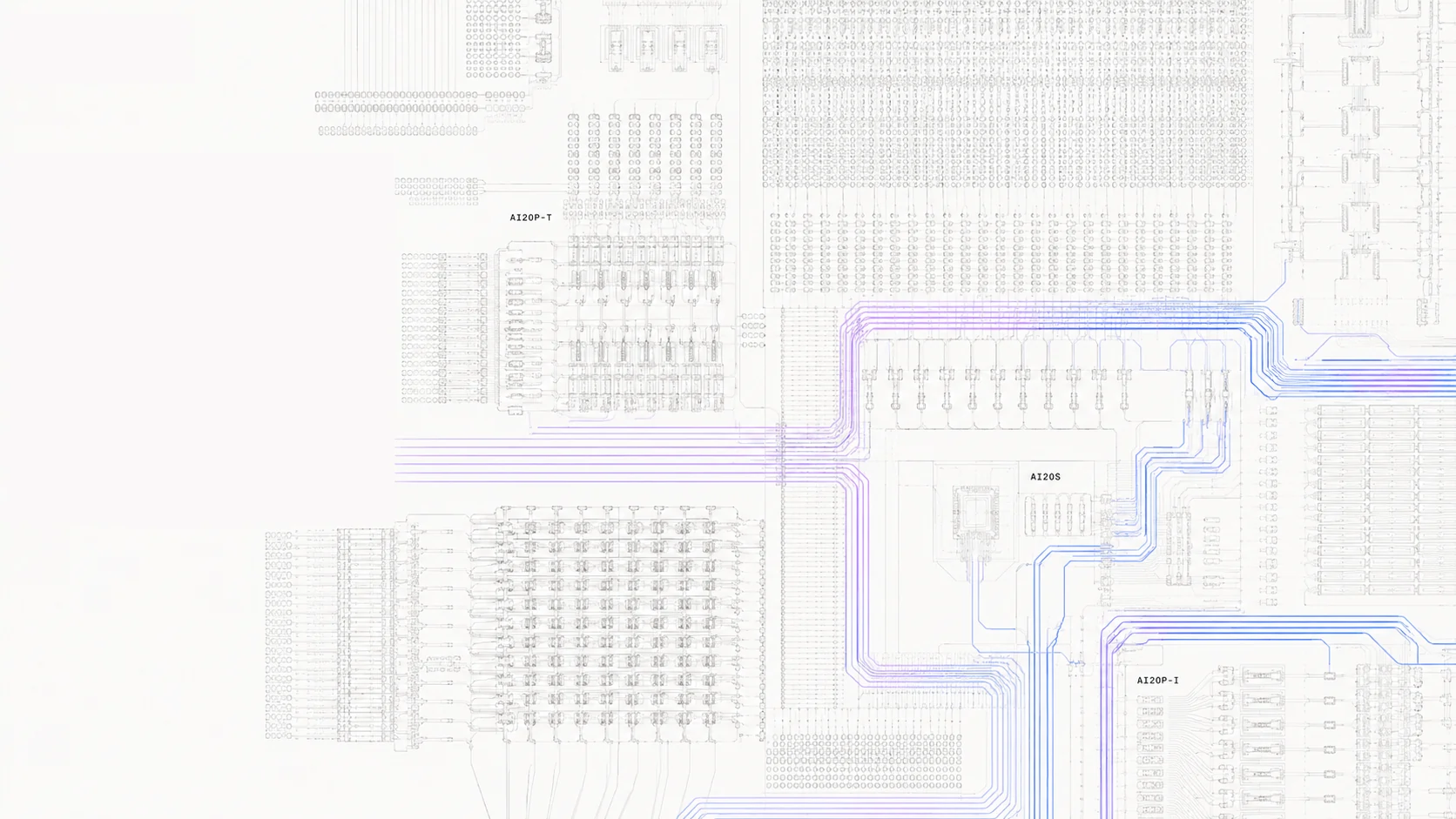 Optical fabric circuit schematic